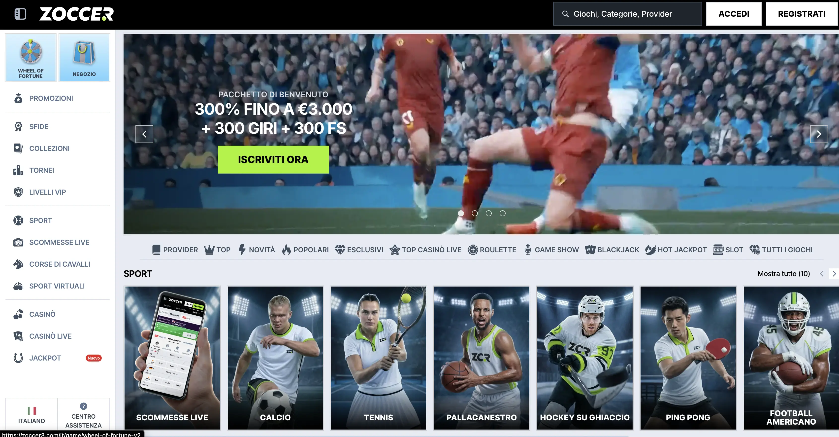 Zoccer Casino